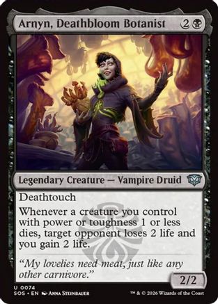 Arnyn, Deathbloom Botanist [Secrets of Strixhaven]