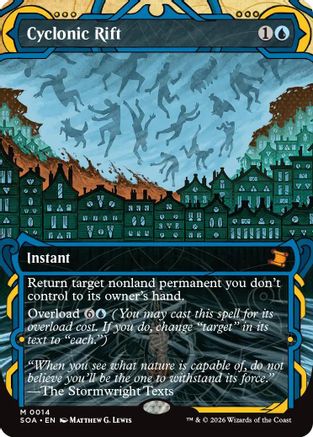 Cyclonic Rift (SOA-014) - Secrets of Strixhaven: Mystical Archive Foil