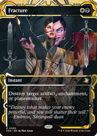 Fracture (SOA-065) - Secrets of Strixhaven: Mystical Archive Foil