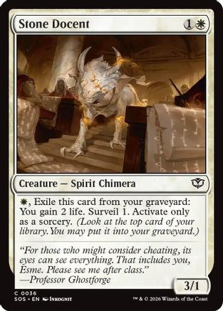Stone Docent [Secrets of Strixhaven]