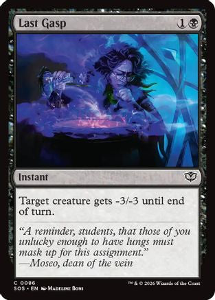 Last Gasp [Secrets of Strixhaven]