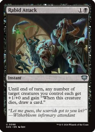 Rabid Attack [Secrets of Strixhaven]