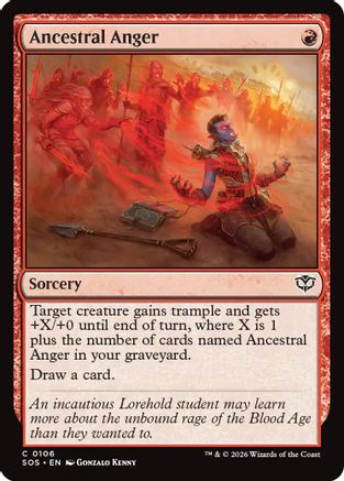 Ancestral Anger [Secrets of Strixhaven]