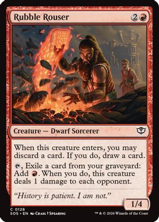 Rubble Rouser [Secrets of Strixhaven]