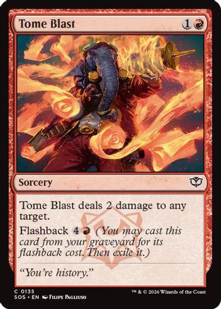 Tome Blast [Secrets of Strixhaven]