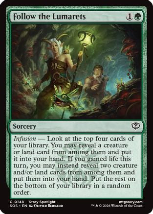 Follow the Lumarets (SOS-148) - Secrets of Strixhaven Foil