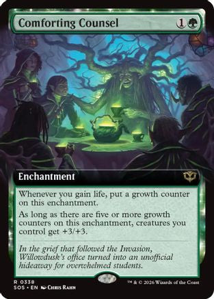 Comforting Counsel (Extended Art) [Secrets of Strixhaven]