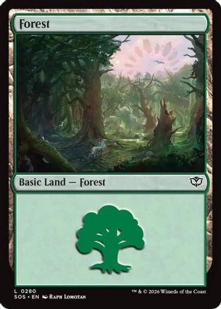 Forest (0280) [Secrets of Strixhaven]