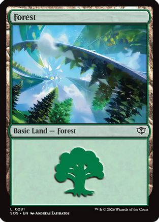 Forest (0281) [Secrets of Strixhaven]
