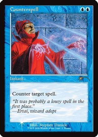 Counterspell (Retro Frame) (MFP-002) - MagicFest Cards Foil