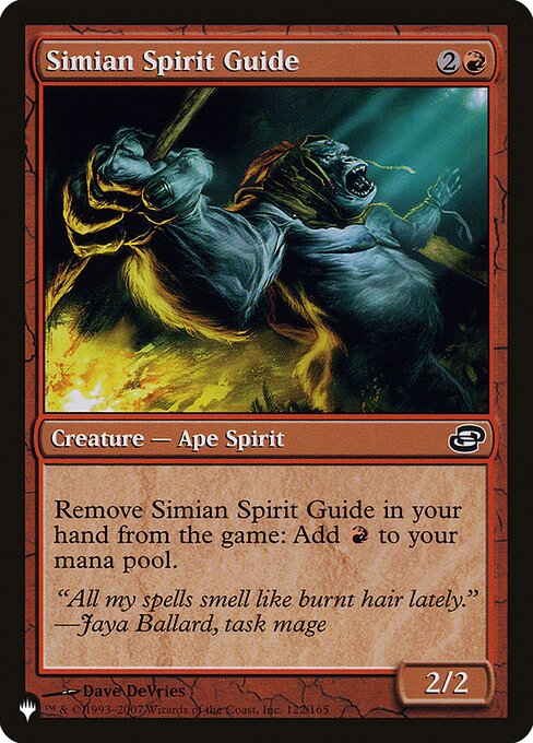 Simian Spirit Guide (PLST PLC-122) [The List]