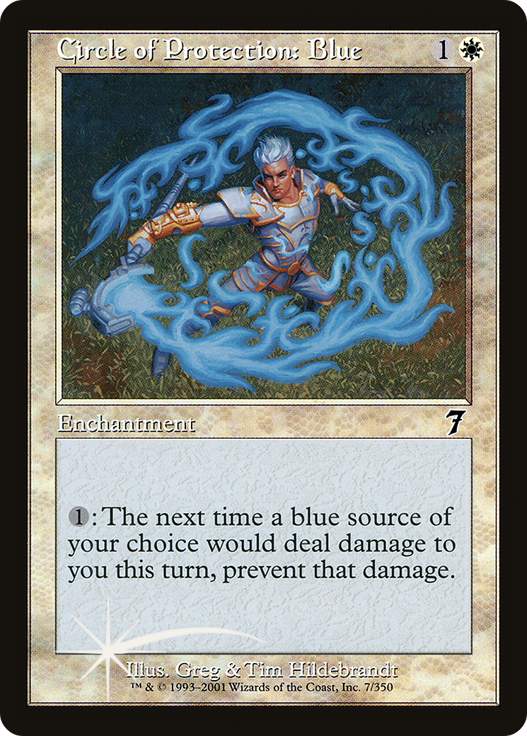 Circle of Protection: Blue [Seventh Edition]