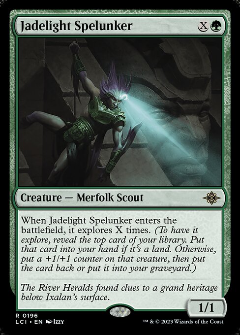 Jadelight Spelunker (LCI 196) [The Lost Caverns of Ixalan]
