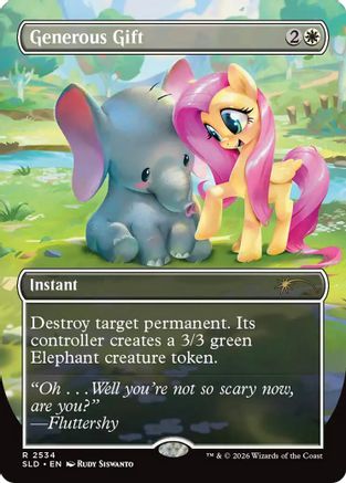 Generous Gift (2534) (SLD-2534) - Secret Lair Drop Series Foil