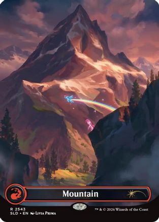 Mountain (2543) (SLD-2543) - Secret Lair Drop Series Foil
