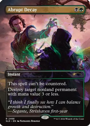Abrupt Decay (SLD-2468) - Secret Lair Drop Series