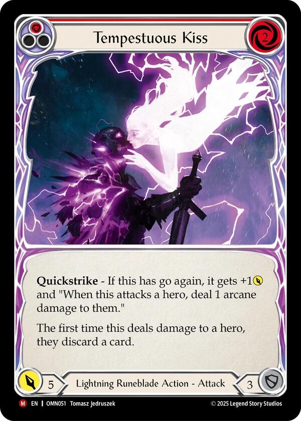 Tempestuous Kiss [OMN051] (Omens of the Third Age)