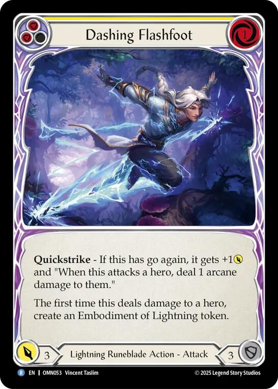 Dashing Flashfoot [OMN053] (Omens of the Third Age)