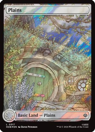 Plains (0317) (Surge Foil) [The Hobbit]