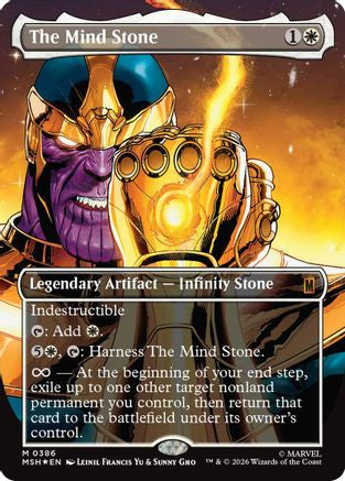 The Mind Stone (Borderless) [Marvel Super Heroes]