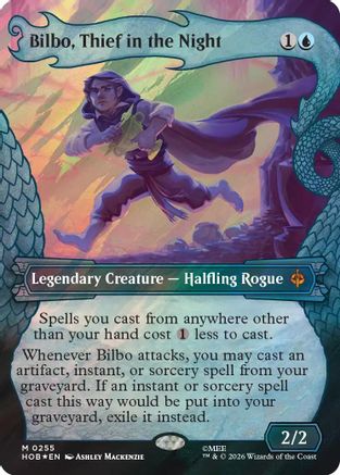 Bilbo, Thief in the Night (Showcase) (Surge Foil) [The Hobbit]