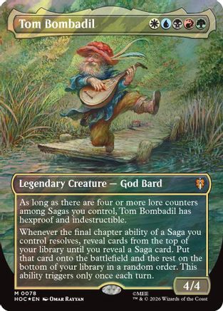 Tom Bombadil (Borderless) (Surge Foil) [The Hobbit]