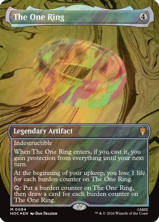 The One Ring (Borderless) (Surge Foil) [The Hobbit]