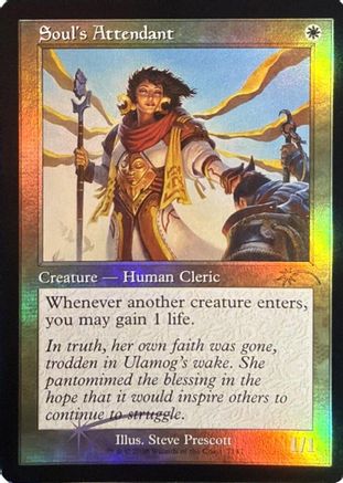 Soul's Attendant (Retro Frame) (SLD-7147) - Secret Lair Drop Series Foil
