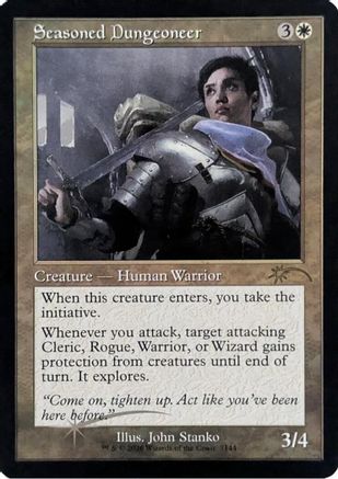 Seasoned Dungeoneer (Retro Frame) (SLD-7144) - Secret Lair Drop Series Foil