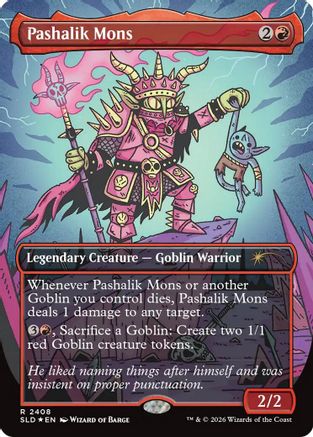 Pashalik Mons (SLD-2408) - Secret Lair Drop Series Foil