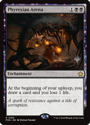 Phyrexian Arena [Foundations Promos]