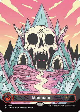 Mountain (2419) (SLD-2419) - Secret Lair Drop Series Foil