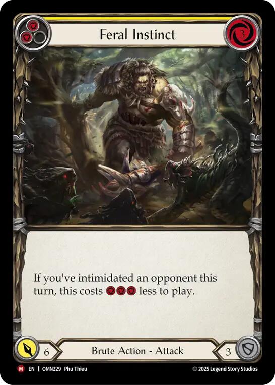 Feral Instinct [OMN229] (Omens of the Third Age)