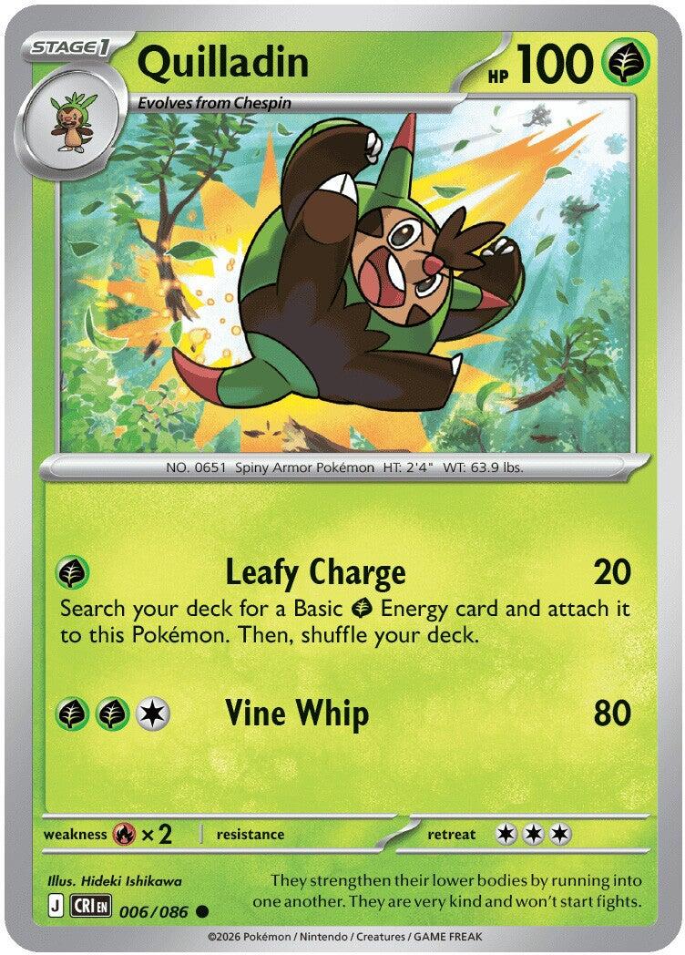 Quilladin (006/086) [Mega Evolution: Chaos Rising]