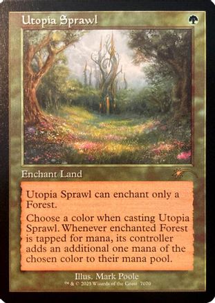 Utopia Sprawl (SLD-7070) - Secret Lair Drop Series Foil