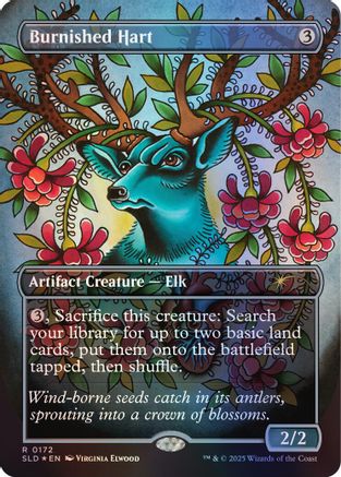 Burnished Hart (Rainbow Foil) [Secret Lair Drop Series]