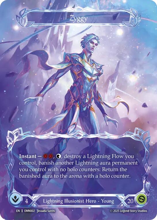 Zyggy (Marvel) [OMN002] (Omens of the Third Age)  Cold Foil