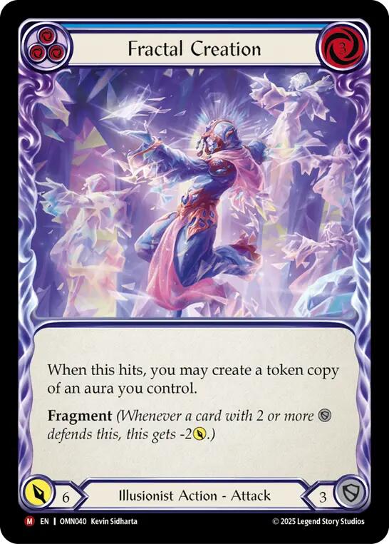 Fractal Creation [OMN040] (Omens of the Third Age)  Cold Foil