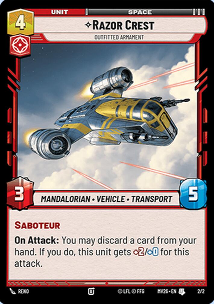 Razor Crest - Outfitted Armament (2/2) (2/2) [Judge Promos]