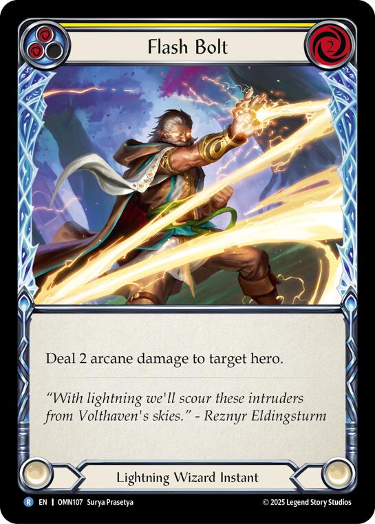 Flash Bolt (Yellow) [OMN107] (Omens of the Third Age)