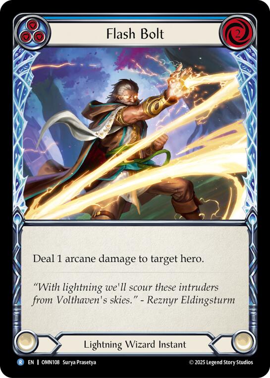 Flash Bolt (Blue) [OMN108] (Omens of the Third Age)