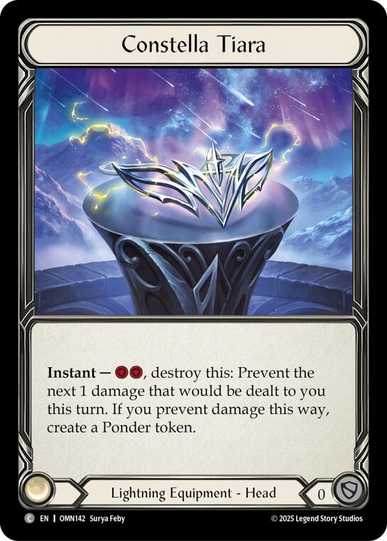 Constella Tiara [OMN142] (Omens of the Third Age)  Cold Foil