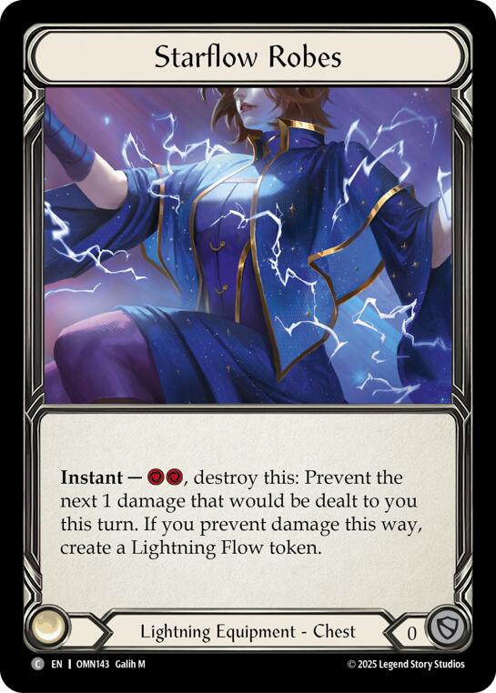 Starflow Robes [OMN143] (Omens of the Third Age)