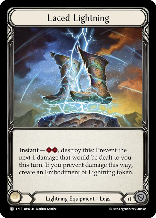 Laced Lightning [OMN144] (Omens of the Third Age)