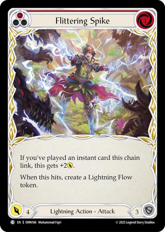 Flittering Spike (Red) [OMN166] (Omens of the Third Age)