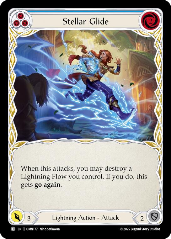Stellar Glide (Blue) [OMN177] (Omens of the Third Age)