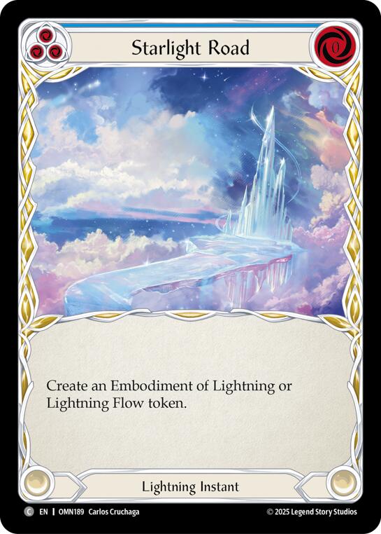 Starlight Road (Blue) [OMN189] (Omens of the Third Age)
