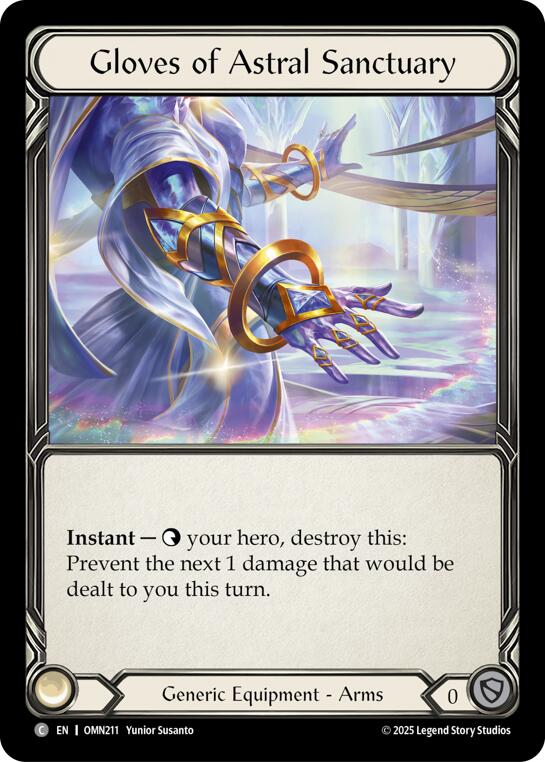 Gloves Of Astral Sanctuary [OMN211] (Omens of the Third Age)