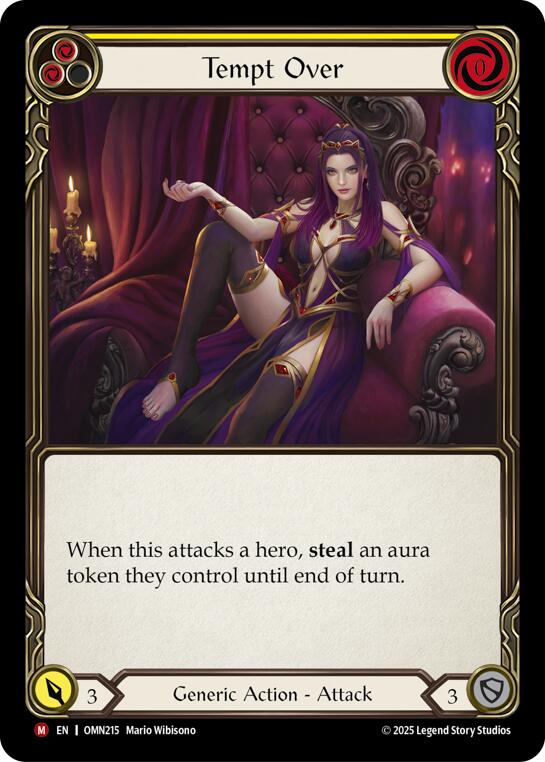 Tempt Over (Yellow) [OMN215] (Omens of the Third Age)