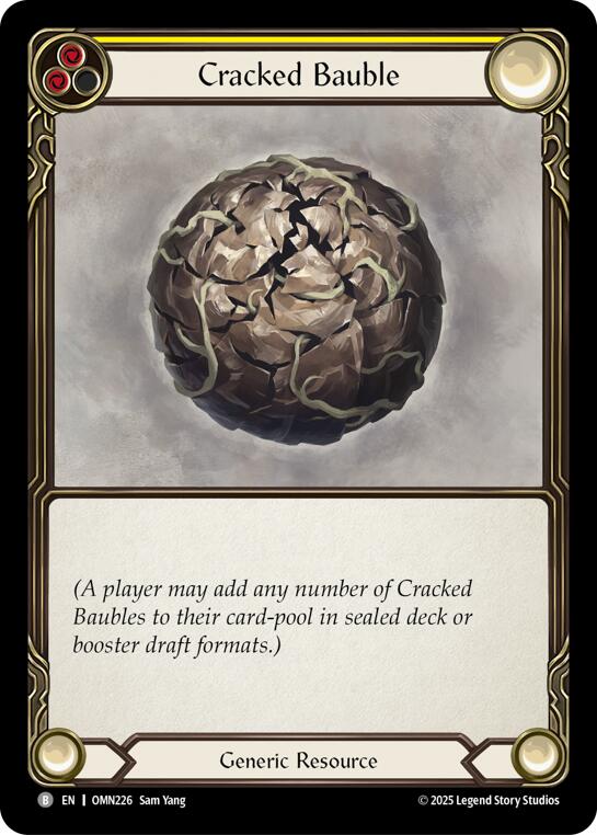 Cracked Bauble (Yellow) [OMN226] (Omens of the Third Age)